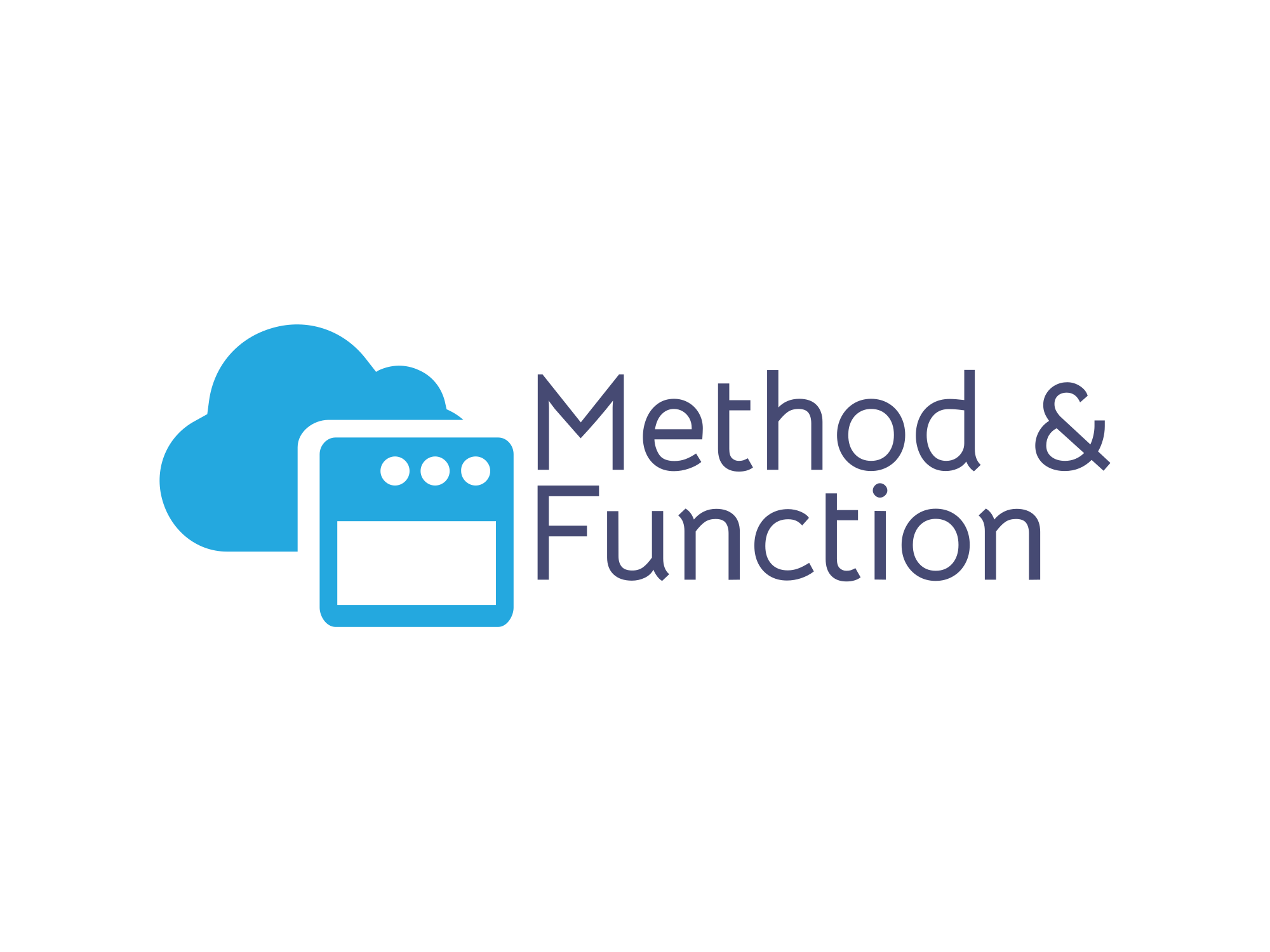 Method & Function image.